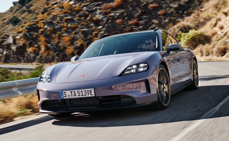 2024 porsche taycan facelift