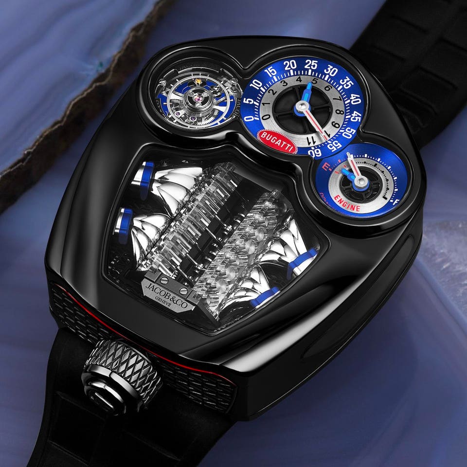 Bugatti Tourbillon, a luxury timepiece unveiled at Monterey Car Week 2024