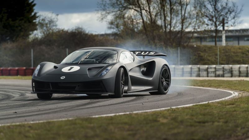 Lotus Evija as the lightest EV hypercar