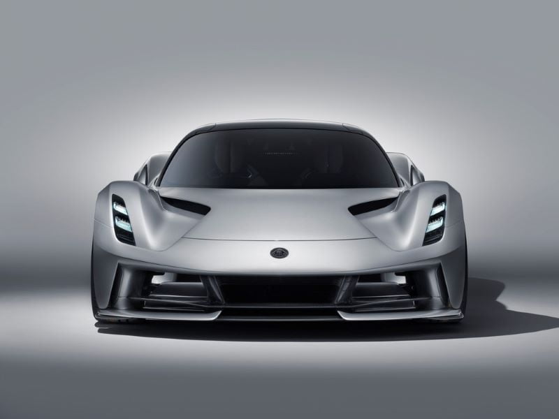 Lotus Evija as the lightest EV hypercar