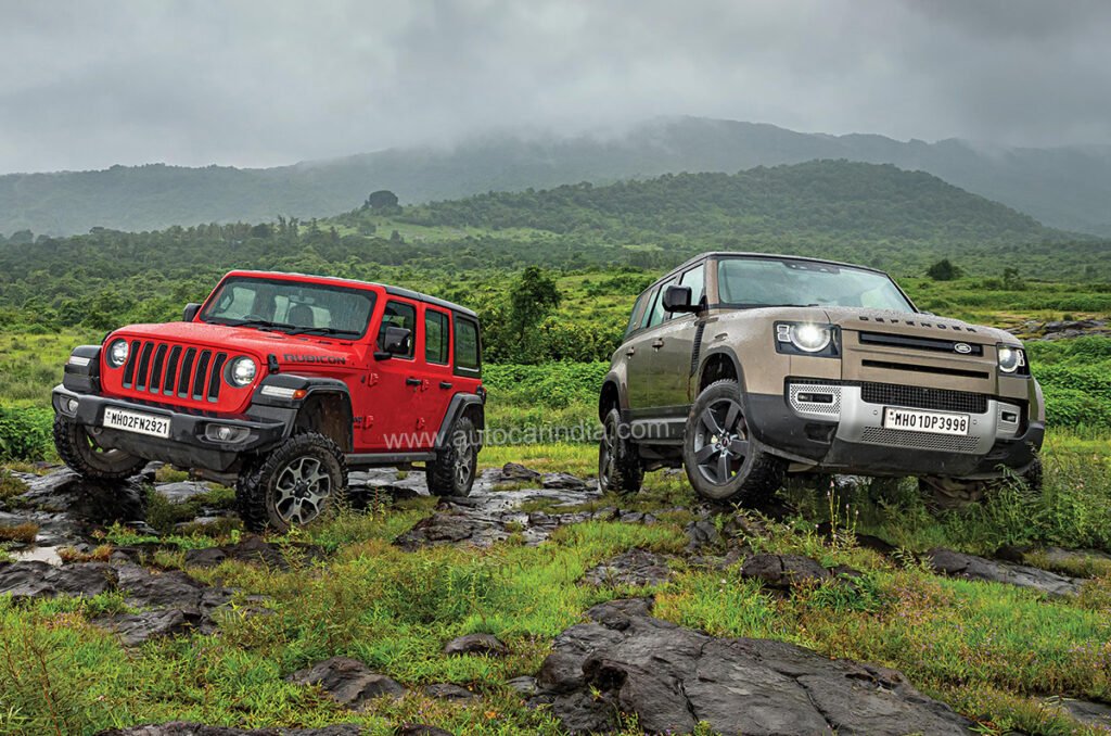 Jeep Wrangler vs Land Rover Defender SUV