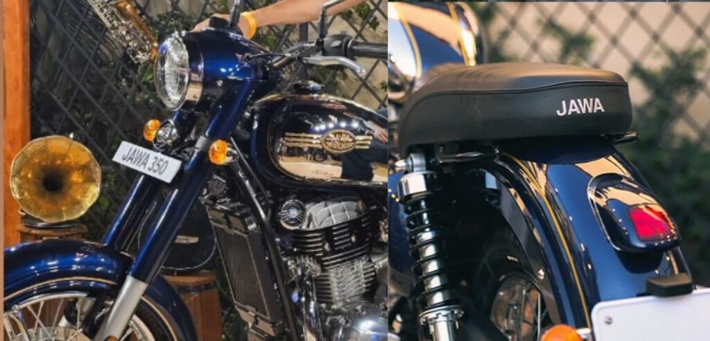 Jawa 350 Blue Showcased At Mahindra Blues Festival