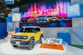 VinFast Unveils VF3 Electric SUV At CES 2024