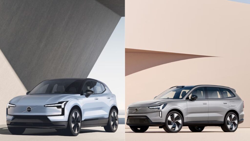 Volvo’s Electrifying Move: EX90 & EX30 Electric SUVs