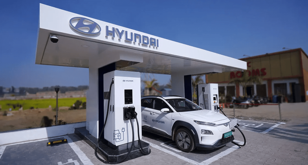 Hyundai EV Charging Station Network