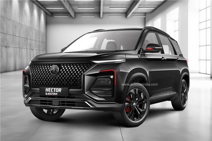 MG Hector Blackstorm Edition Launched In India For Rs 21.24 Lakh