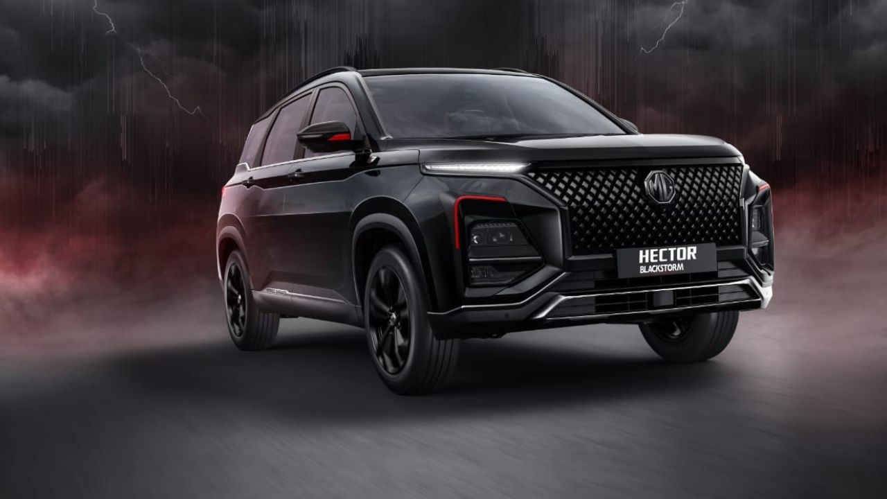 MG Hector Blackstorm Edition Launched In India For Rs 21.24 Lakh