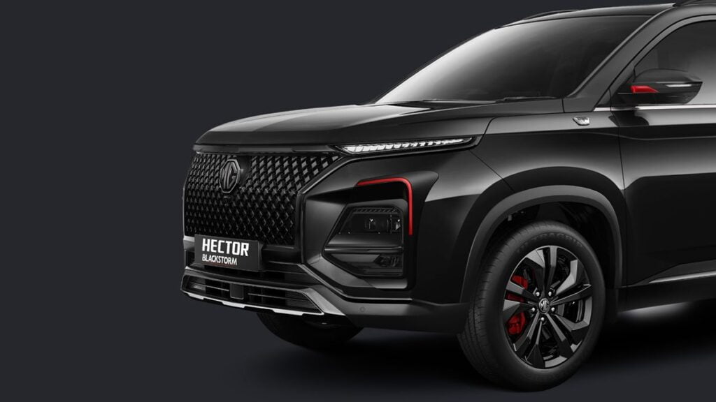 MG Hector Blackstorm Edition Launched In India For Rs 21.24 Lakh