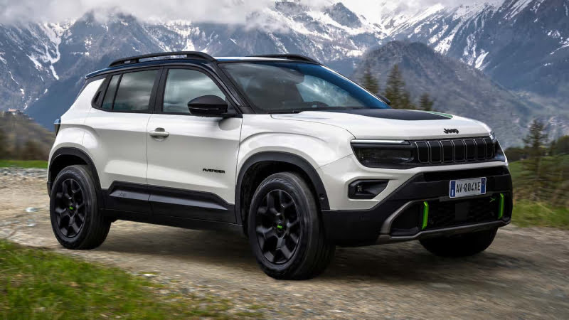 Introducing the Jeep Avenger 4xe: The Ultimate Hybrid Off-Road SUV