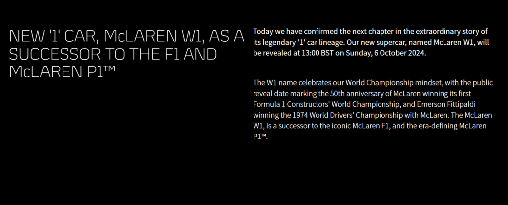 The McLaren W1 Has Arrived: Is This the World’s Most Insane Hypercar? Discover Its Mind-Blowing Specs and Speed!